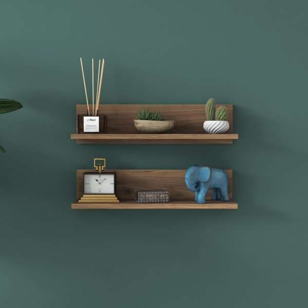 Ebba Wandregal aus Walnuss