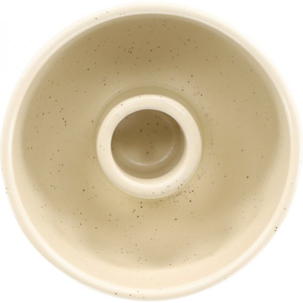 Posh Kerzenständer 9 x 6 cm - Beige/Schwarz Posh Kerzenständer 9 x 6 cm - Beige/Schwarz