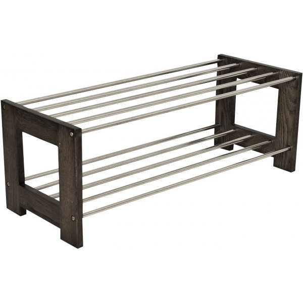 Frikk Schuhregal - Braun lackierte Eiche Frikk Schuhregal - Braun lackierte Eiche