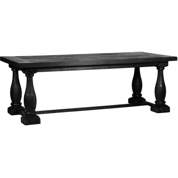 Lamier Esstisch 220 cm - schwarz gebeizte Eiche