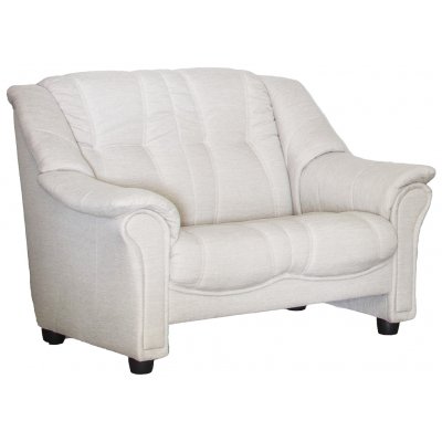 Lotas 2-Sitzer-Sofa aus beigem Stoff