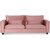Adore Lounge Sofa 4-Sitzer Sofa - Dusty Pink (Samt)