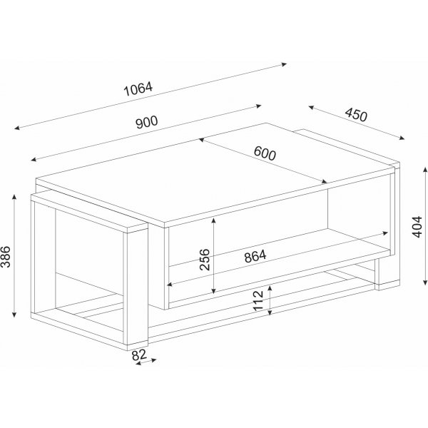 Bianco Couchtisch - Travertin Bianco Couchtisch - Travertin
