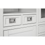 Marstrand Vitrinenschrank / Highboard - hellgrau