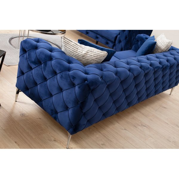 Como 2-Sitzer-Sofa - Marineblau