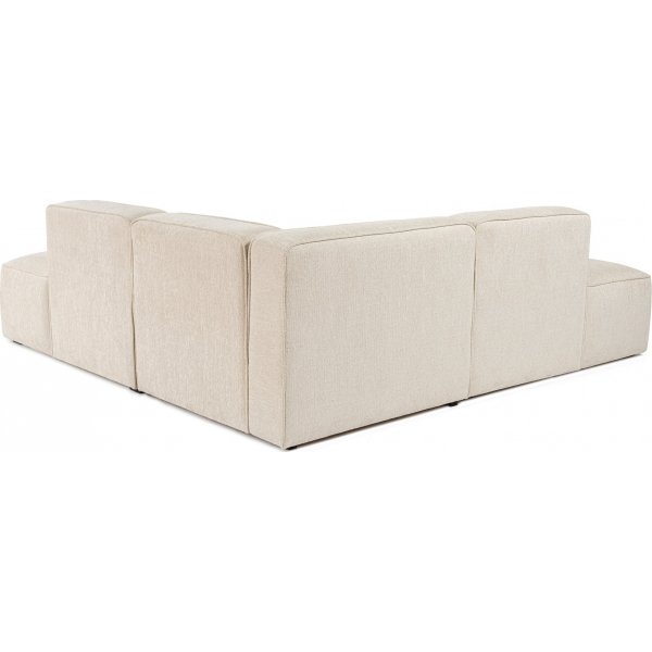 Mehr Mini-Ecksofa - Creme
