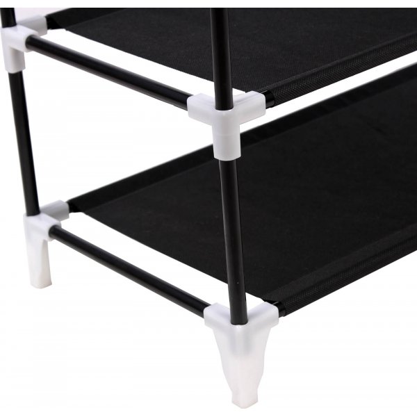 Kaspian Schuhregal 58 cm - Schwarz