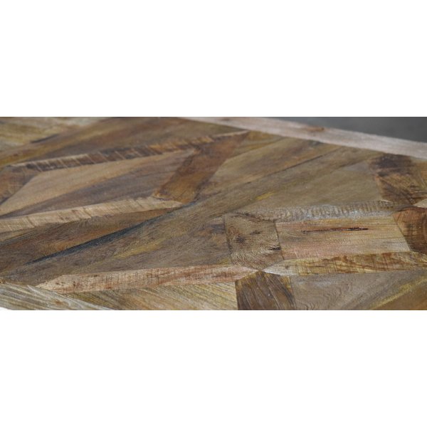 Tisch 280x100 cm rustikales Holz - Palma