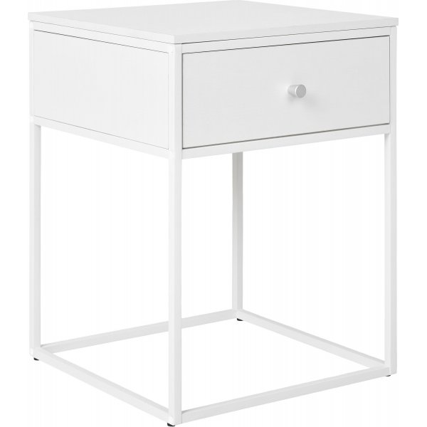 Weie Beistelltische 40 x 40 cm - Wei
