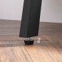 Sakarias Beistelltisch 46 x 35 cm - Braun/Schwarz