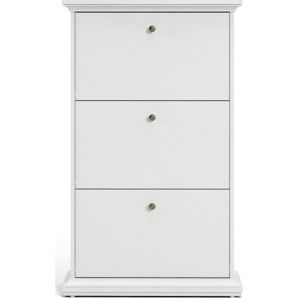 Schuhschrank Paris - Wei