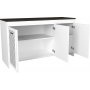 Done Sideboard - Wei/Dunkelbraun