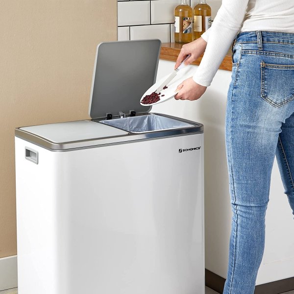 Daloa Abfalleimer 60 l - Weiß Daloa Abfalleimer 60 l - Weiß