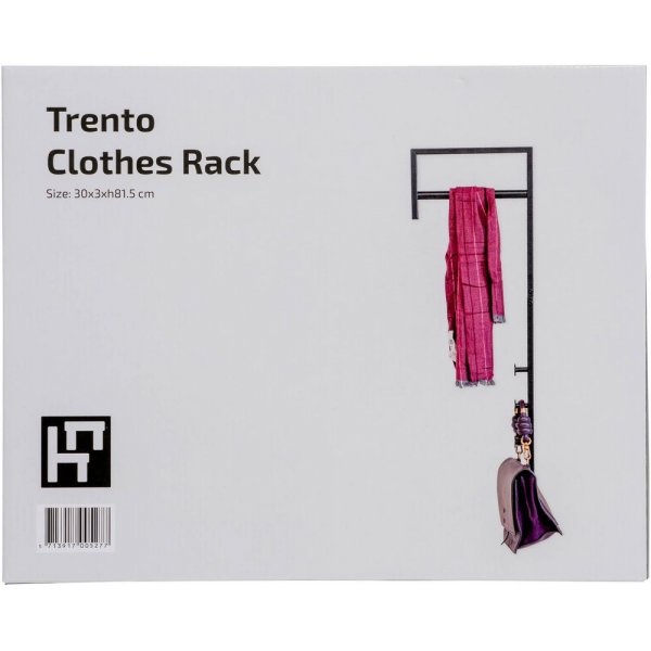 Trento Kleiderbügel - Schwarz Trento Kleiderbügel - Schwarz