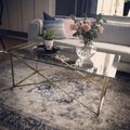 Kundenbild Cross Couchtisch - Messing