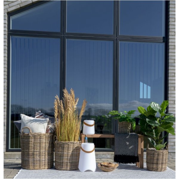 Bristol-Lampe - Weiß/Braun Bristol-Lampe - Weiß/Braun