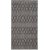 Flachgewebter Teppich Casey Grau/Schwarz - 80x150 cm