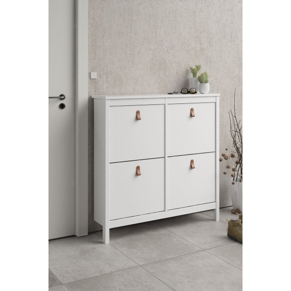 Schuhschrank Madrid - Weiß Schuhschrank Madrid - Weiß