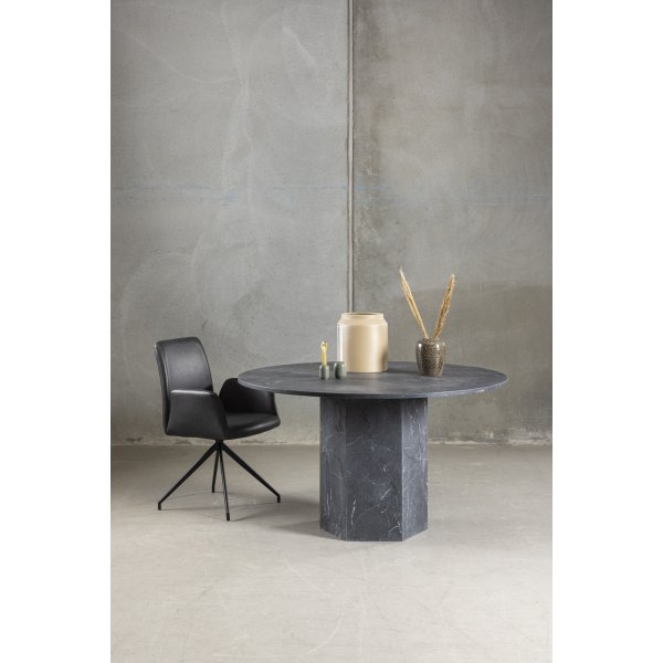 Sessel Naya - Schwarzes PU