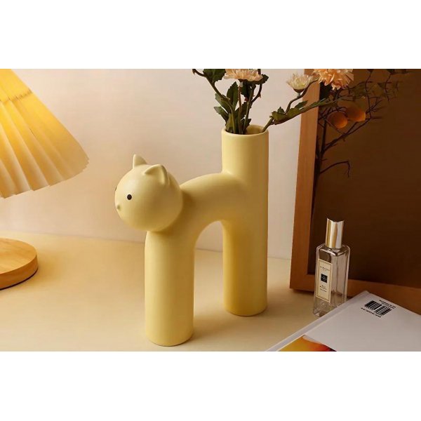 Straßenvase - Gelb Straßenvase - Gelb