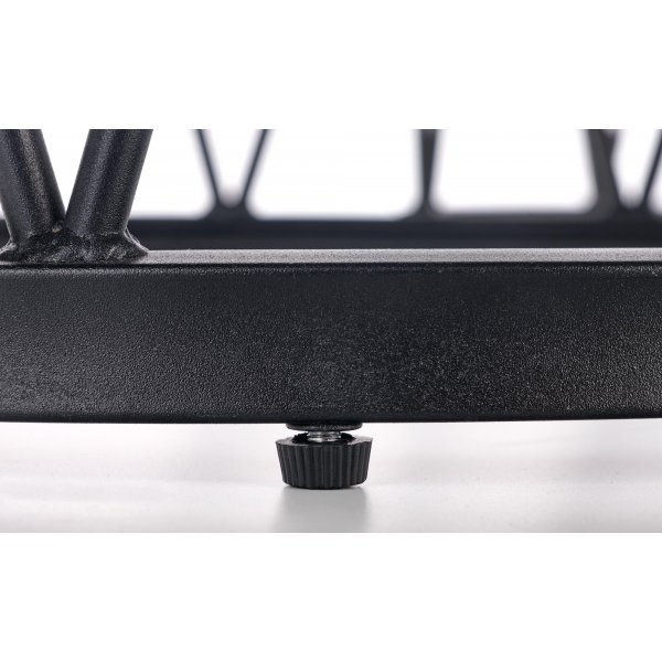 Formosa Couchtisch 60 cm - Weier Marmor/Schwarz