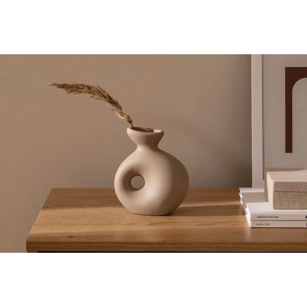 Etendi Vase - Hellbraun Etendi Vase - Hellbraun