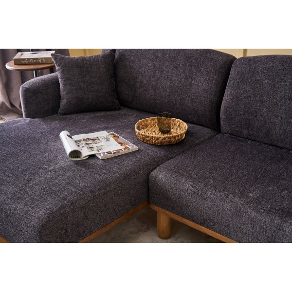 Reims Diwansofa links - Anthrazit