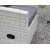 Orlando Auenmbelgruppe hohe Rckenlehne verstellbar - Grau Cement