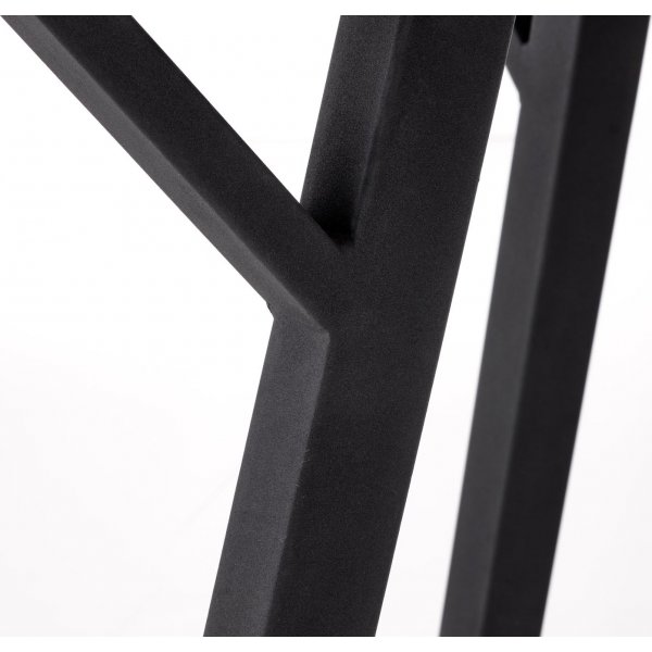 Valarauk Esstisch 140-180 x 80 cm - Hellgrau/Schwarz Valarauk Esstisch 140-180 x 80 cm - Hellgrau/Schwarz