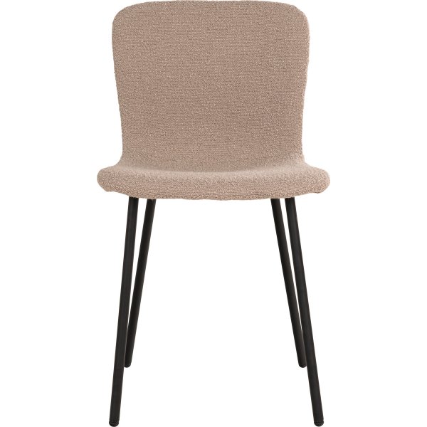 Halden Esszimmerstuhl Beige Bouclé Halden Esszimmerstuhl Beige Bouclé