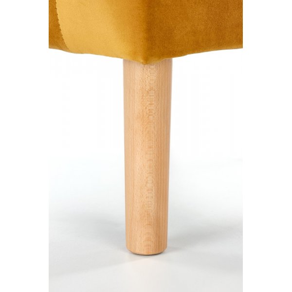 Seal Sessel - Gelber Samt Seal Sessel - Gelber Samt