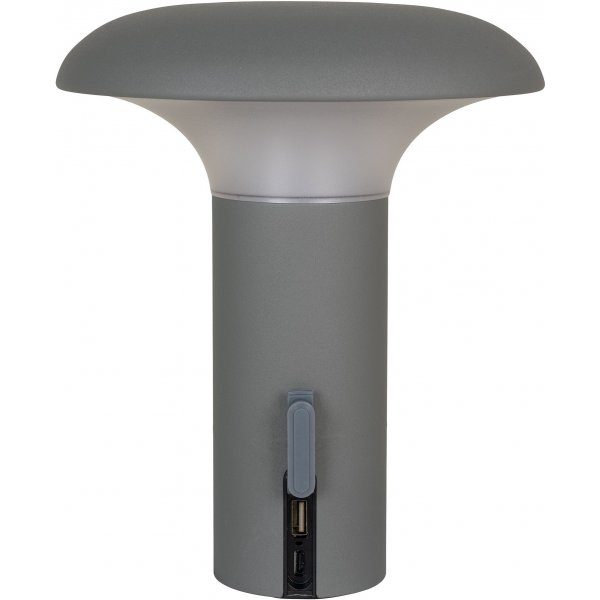 Ramsey Tischlampe - Mattgrau