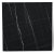 Sintorp Couchtisch 90 x 90 cm - Schwarzer Marmor (Exklusivlaminat) + Mbelpflegeset fr Textilien