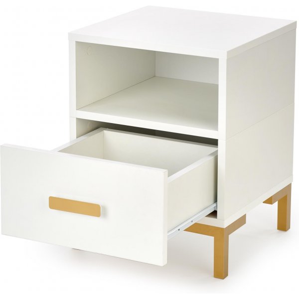 Nachttisch Chantelle - Wei