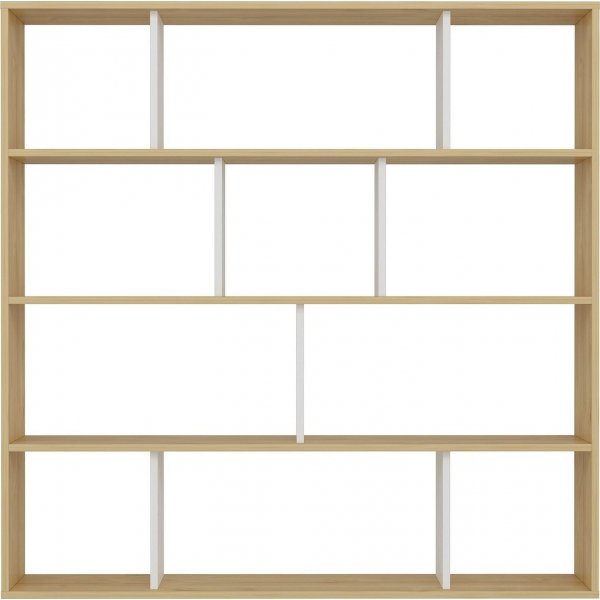 Hodbi B�cherregal - Eiche/wei�