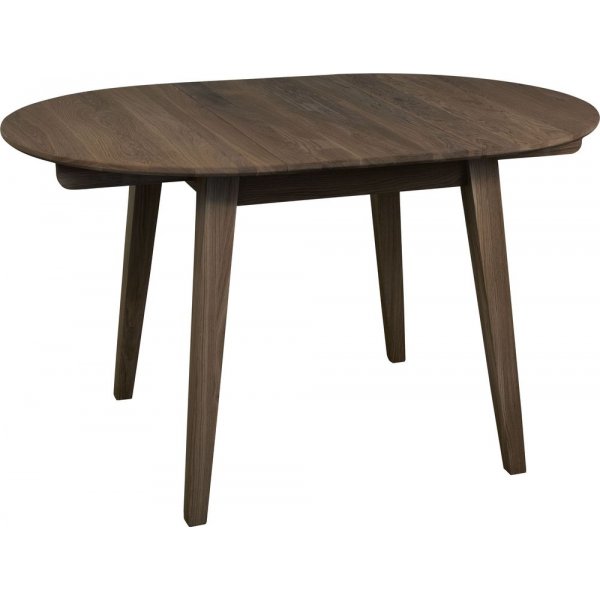 Ausziehbarer Esstisch 90-130x90 cm braun geölte Eiche - Genova Ausziehbarer Esstisch 90-130x90 cm braun geölte Eiche - Genova