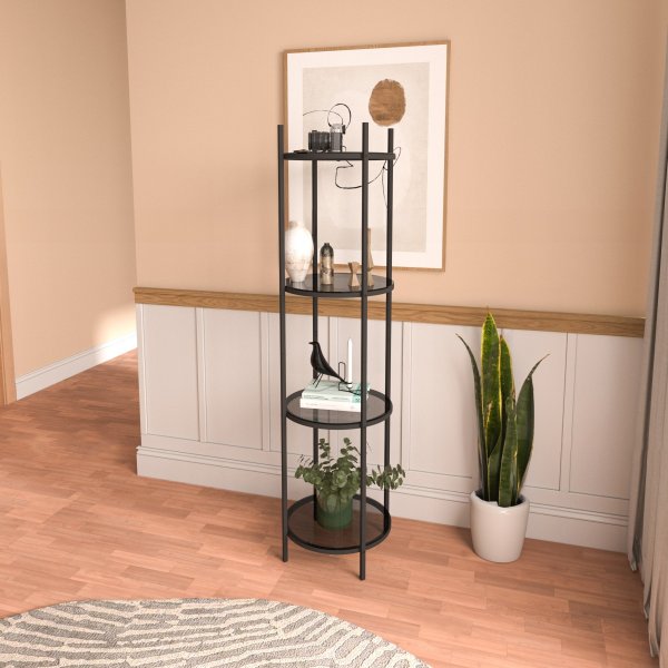 Vogue B�cherregal - Schwarz