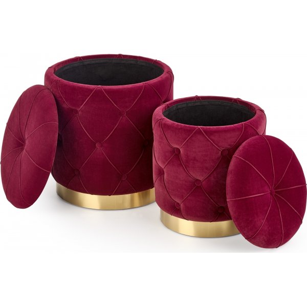 Hitch Pouf - Rot Hitch Pouf - Rot