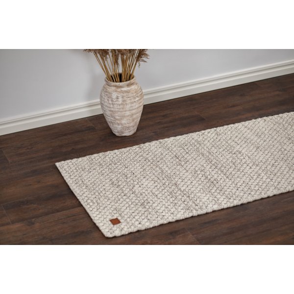 Torekov handgewebter Teppich Weiß Torekov handgewebter Teppich Weiß