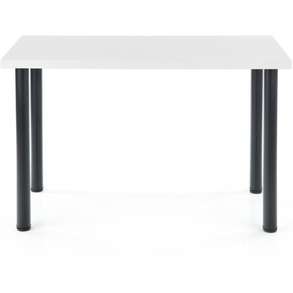 Buno Esstisch 120 cm - Wei�/Schwarz