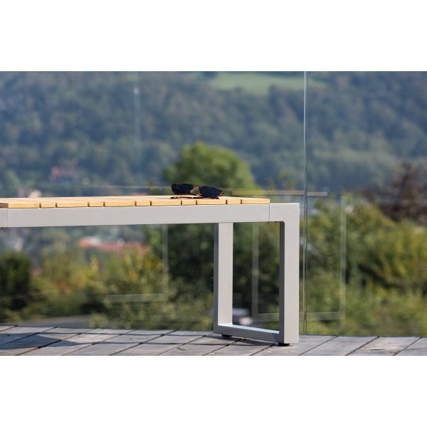 Zenia Bank - Dunkelgrau/Natur Zenia Bank - Dunkelgrau/Natur