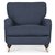 Howard Watford Deluxe Sessel - Marineblau + Mbelpflegeset fr Textilien