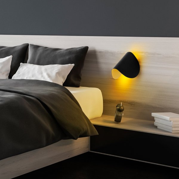 Potisto Wandleuchte - Schwarz Potisto Wandleuchte - Schwarz