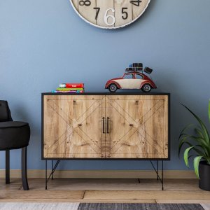 Jupiter Sideboard - Anthrazit/Kiefer