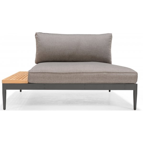Lifestyle Garden Topaz Sofa-Set - Grau/Teak