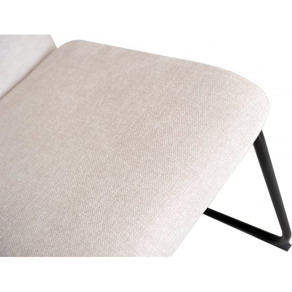 Stella Esszimmerstuhl - Beige/Schwarz