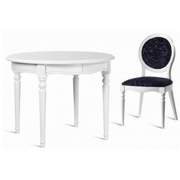 Elvira Esstisch rund 100-300 cm - frei whlbare Farbe