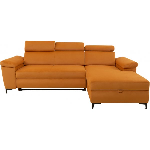 Santi Schlafsofa rechts - Orange