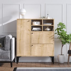 Ewa Sideboard - Saphir/Eiche