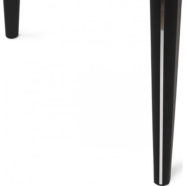 Estrela Esstisch 120-180 x 79 cm - Schwarz/Silber Estrela Esstisch 120-180 x 79 cm - Schwarz/Silber